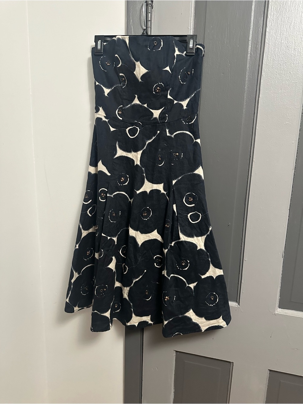 The Limited Black and Cream Dress with Contrast Trim
